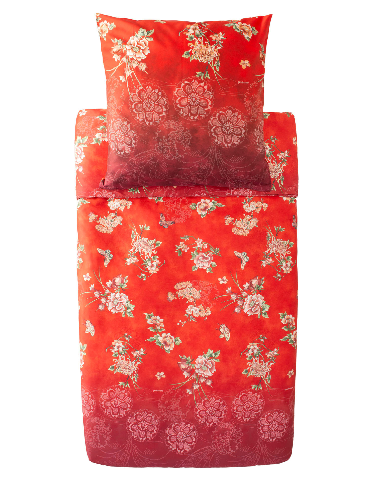 Bassetti Satin Bettwäsche ESPERIDI | R1 Rot AT