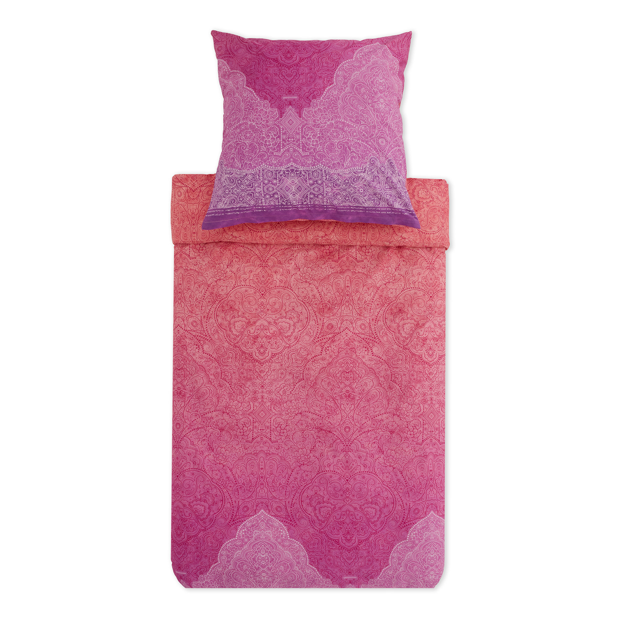 Bassetti Satin Bettwäsche Dolceacqua | P1 Fuchsia