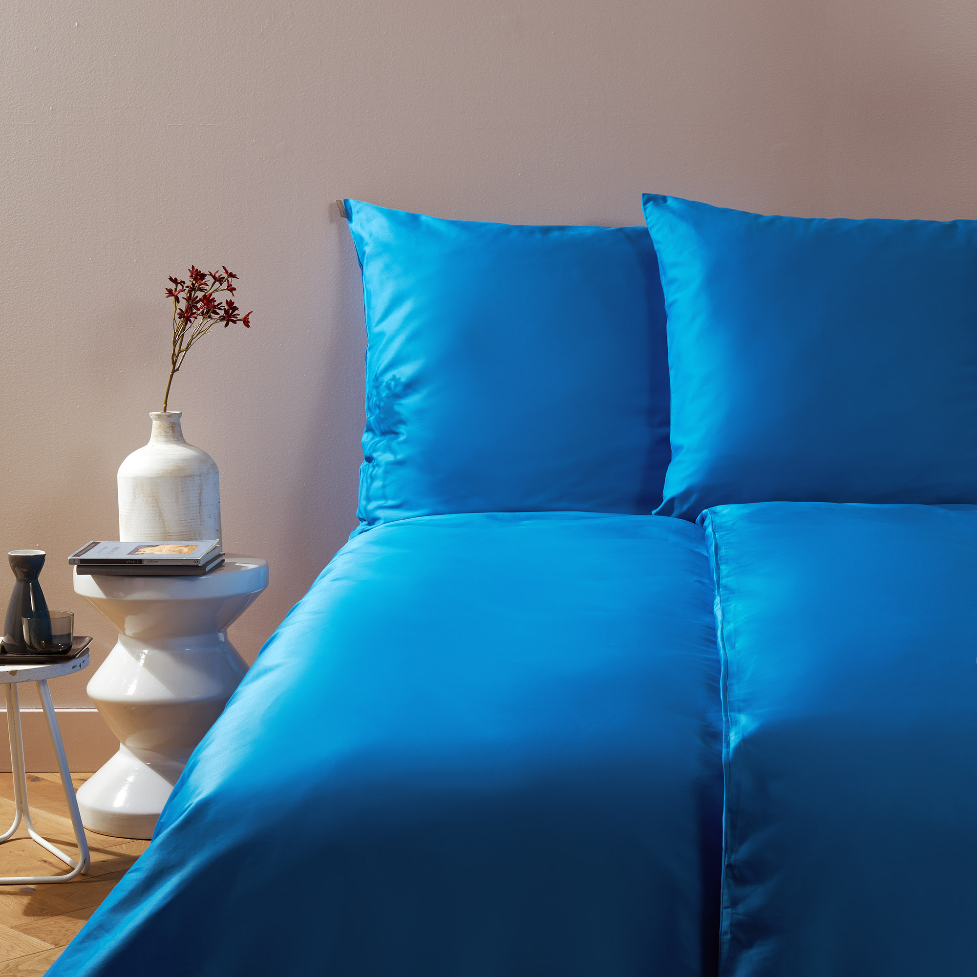 Bassetti Satin Bettwäsche GF UNI | 3325 - C3 Celeste