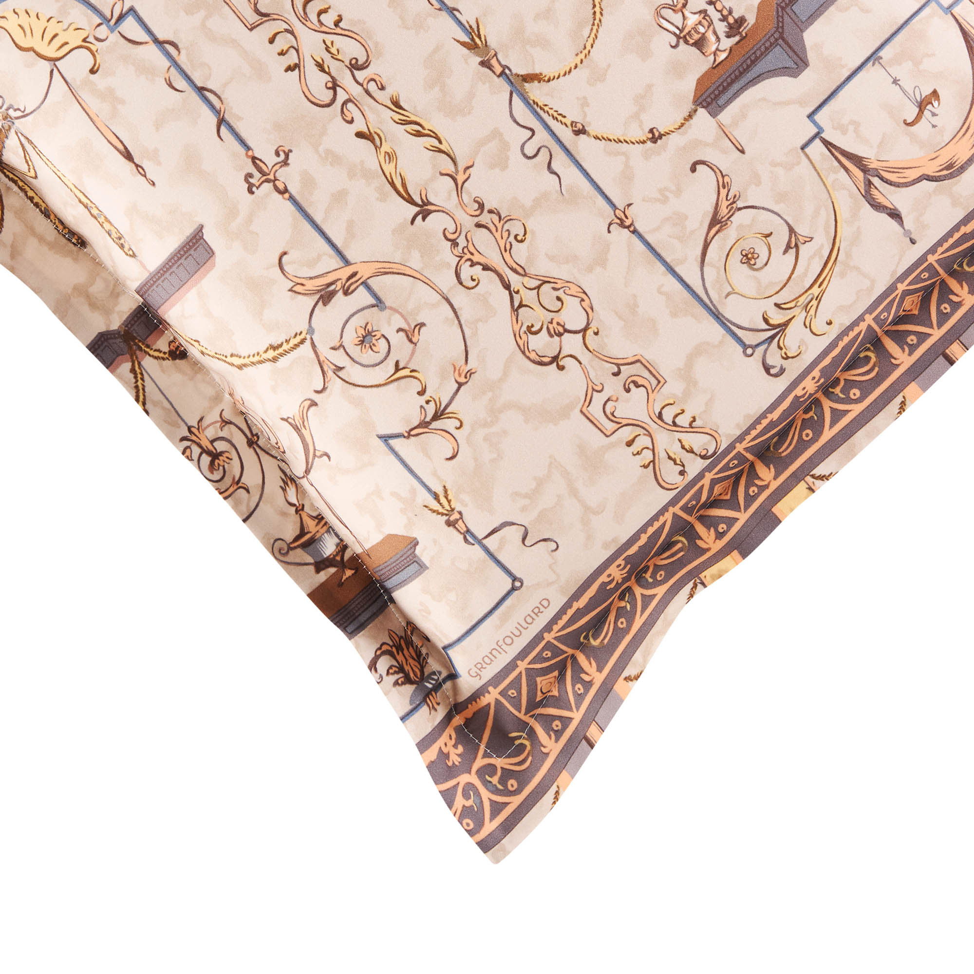 Bassetti Satin Kissenhülle zu BW OPLONTIS | 4M Beige