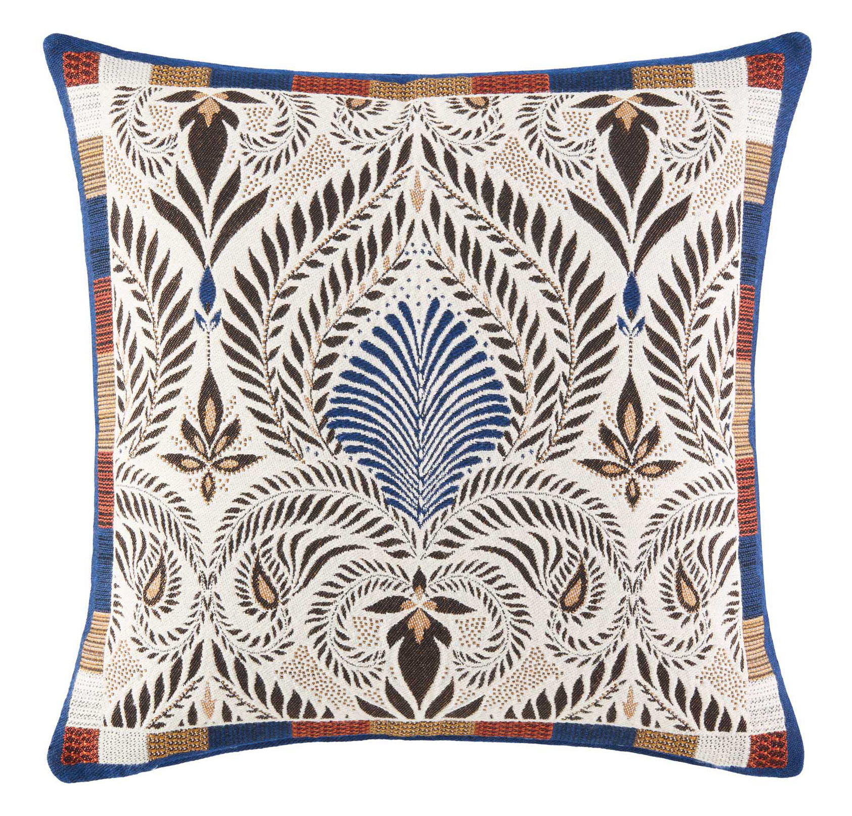 Bassetti Kissenhülle Jacquard NAIROBI | M1 Caffe 45 x 45