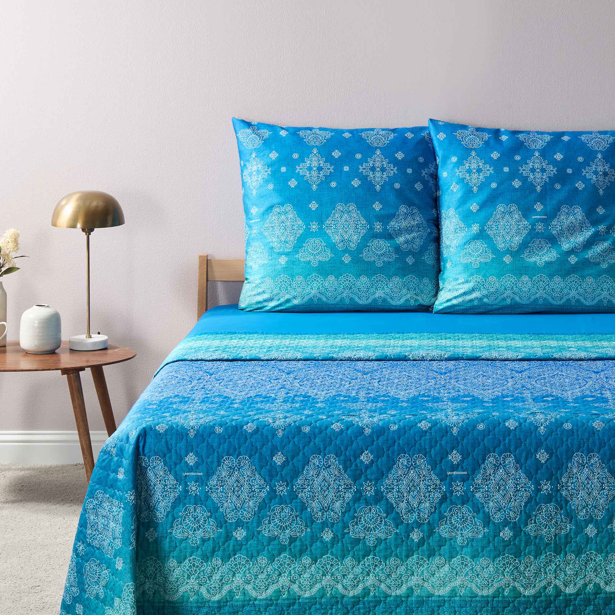 Bassetti Tagesdecke KERALA | B1 Blau