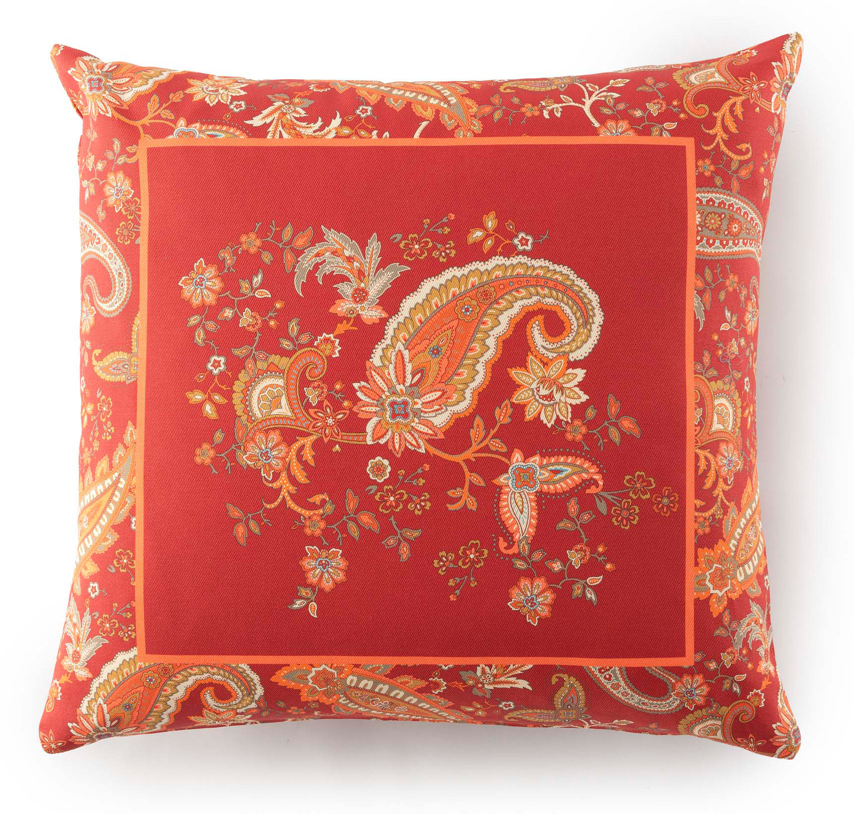 Bassetti Kissenhülle Twill MONNALISA | R1 Rot 50 x 50