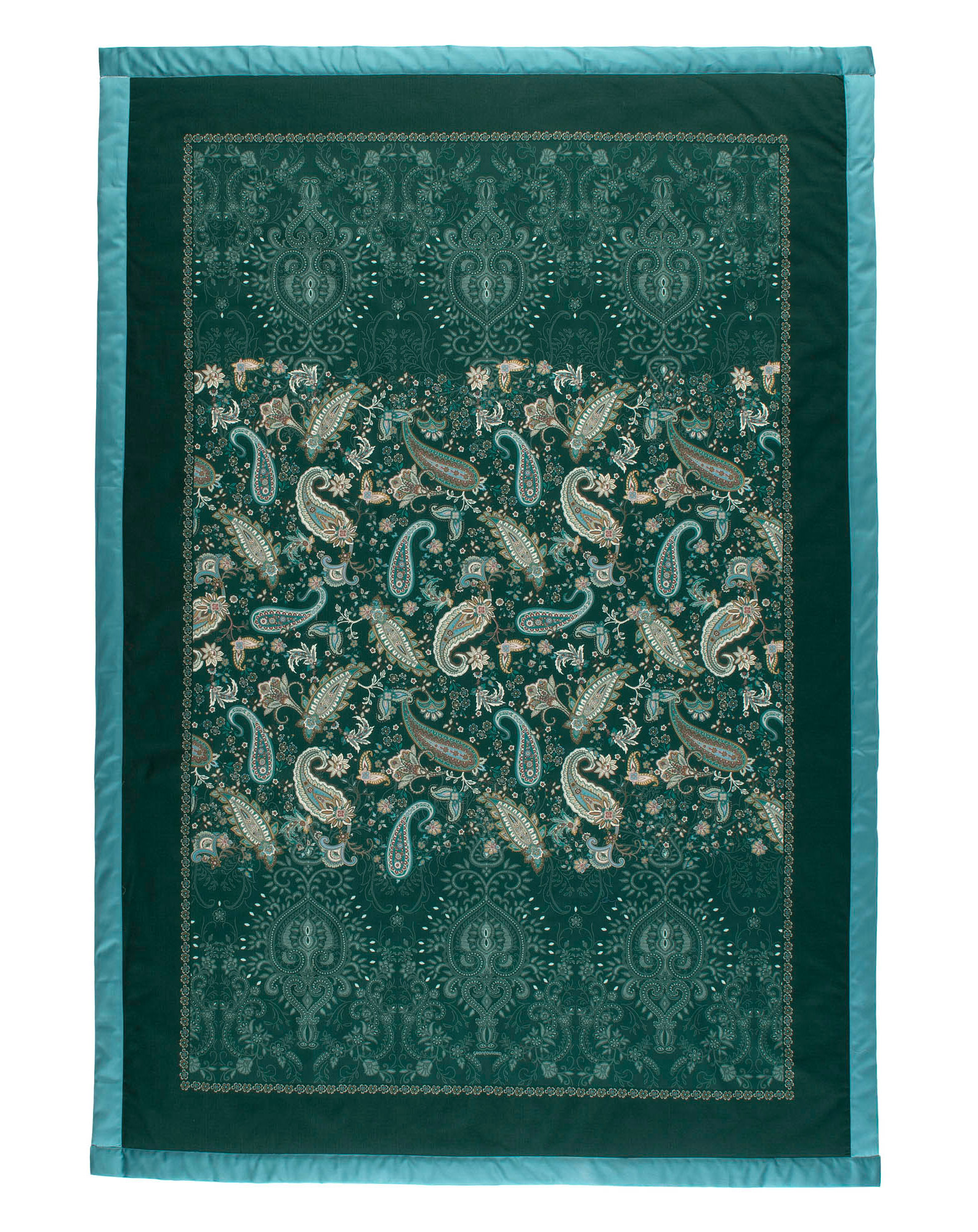 Bassetti Plaid MONNALISA | V1 Grün 135 x 190