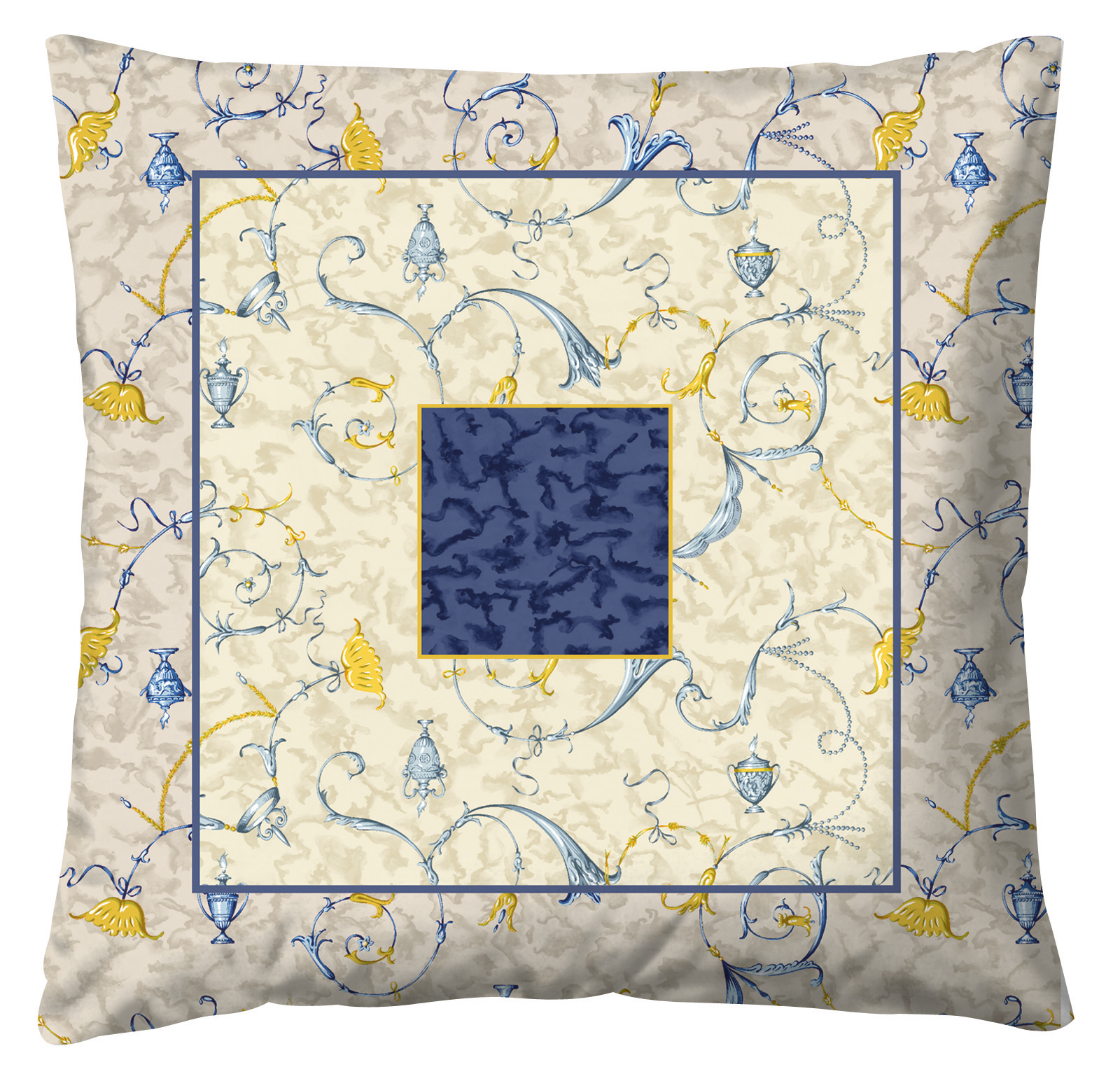 Bassetti Kissenhülle OPLONTIS | B3 Blau 40 x 40