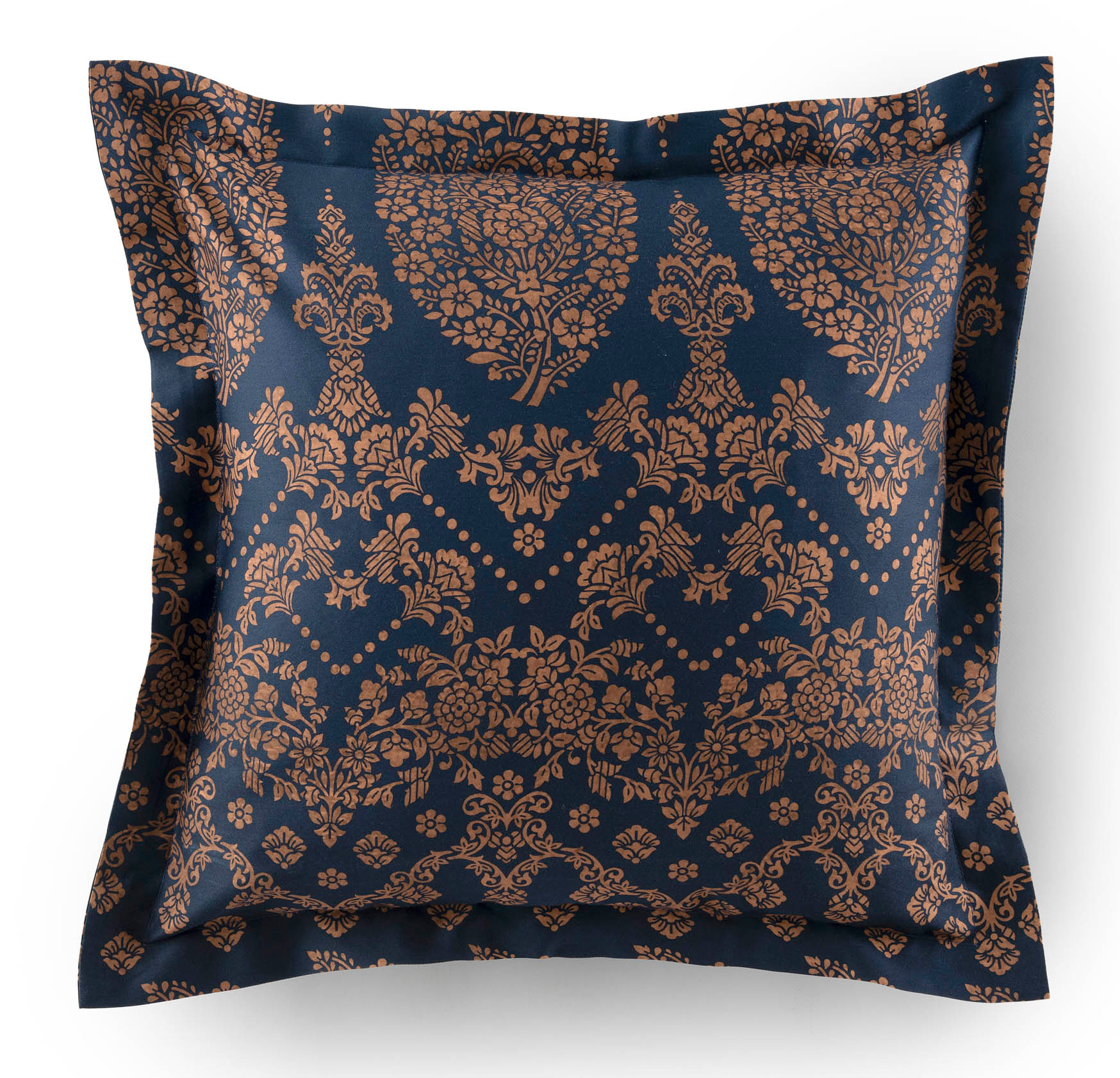 Bassetti Satin Kissenhülle GOLD DECOR | B1 Blau CH Bassetti Satin Kissenhülle GOLD DECOR | B1 Blau CH