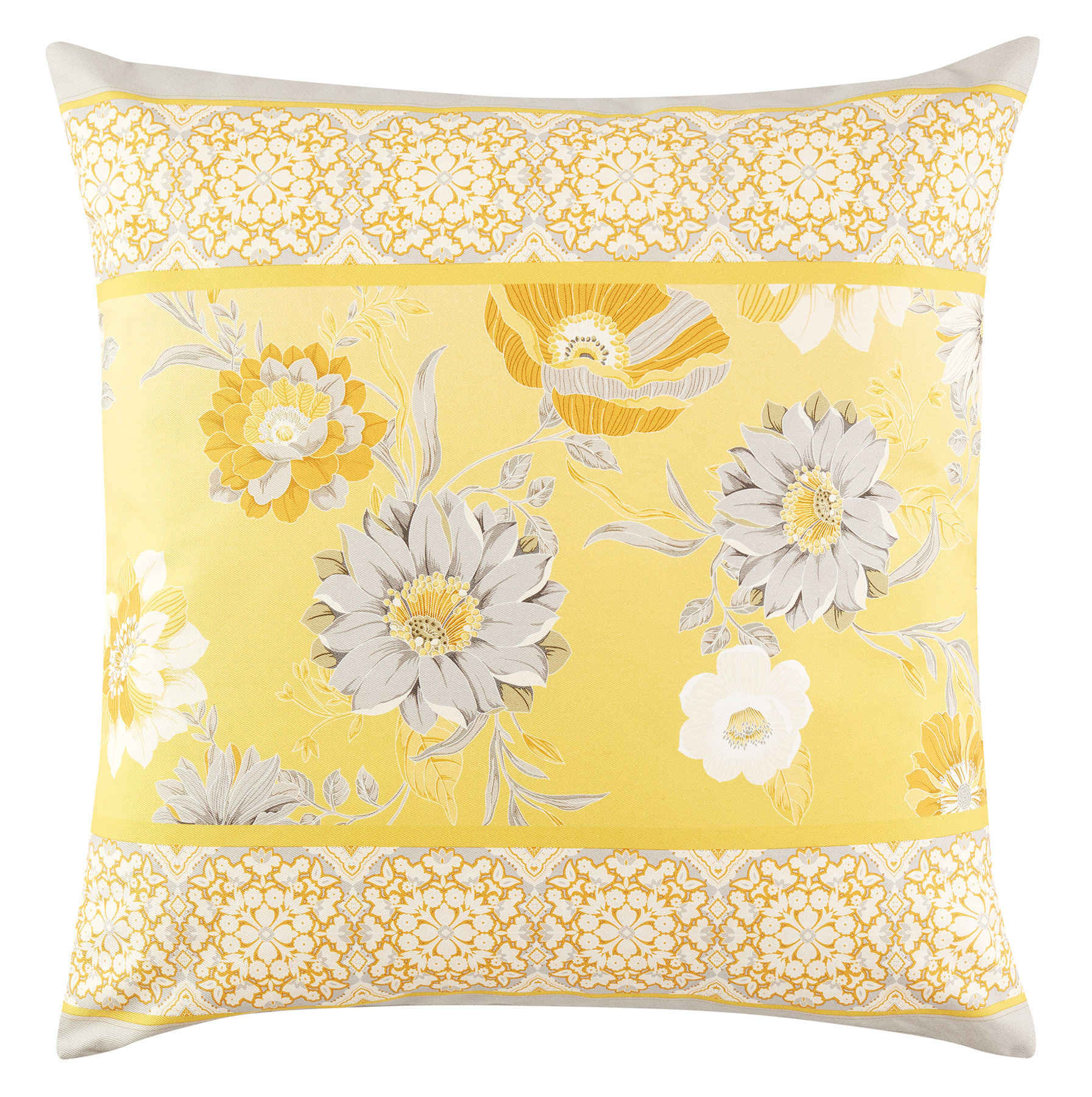 Bassetti Kissenhülle Twill POSILLIPO | Y1 Gelb 60 x 60