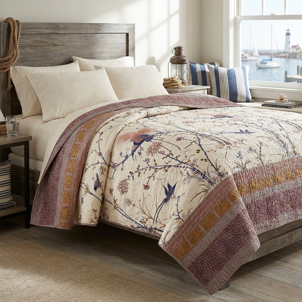 Bassetti Tagesdecke FONG | V8 Creme