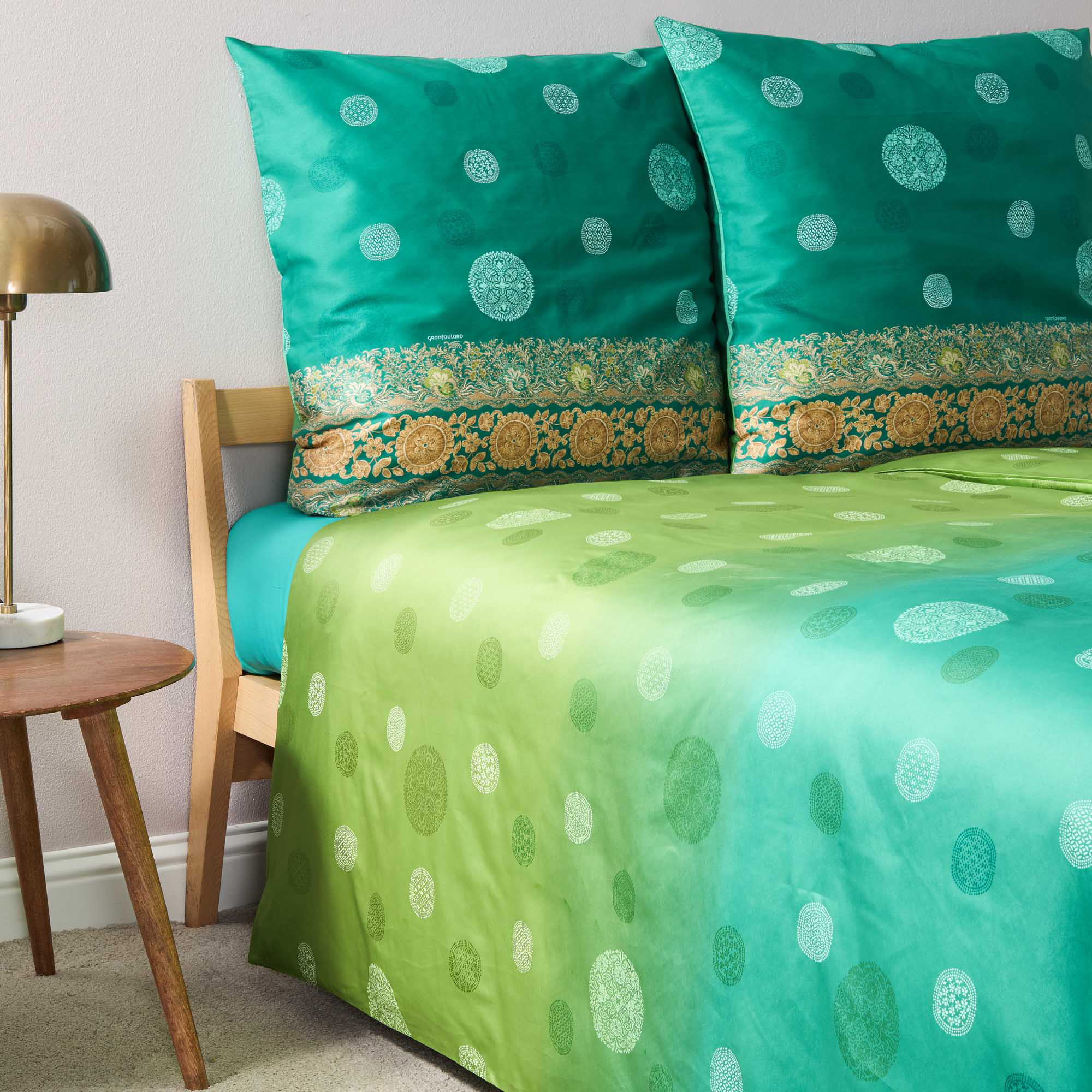 Bassetti Satin Bettwäsche PALLAVICINO | V1 Mint