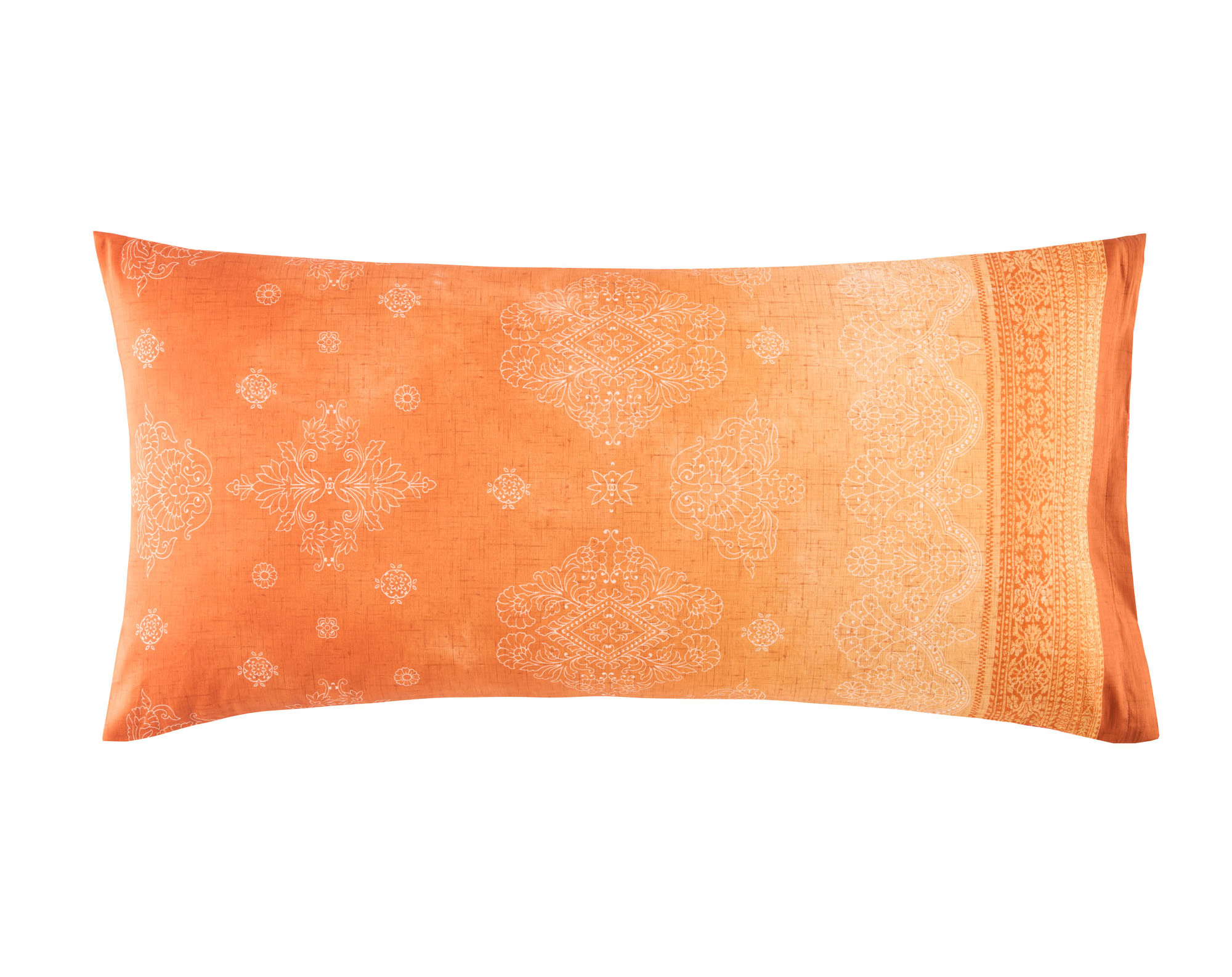 Bassetti Satin Kissenhülle zu BW KERALA | O1 Orange