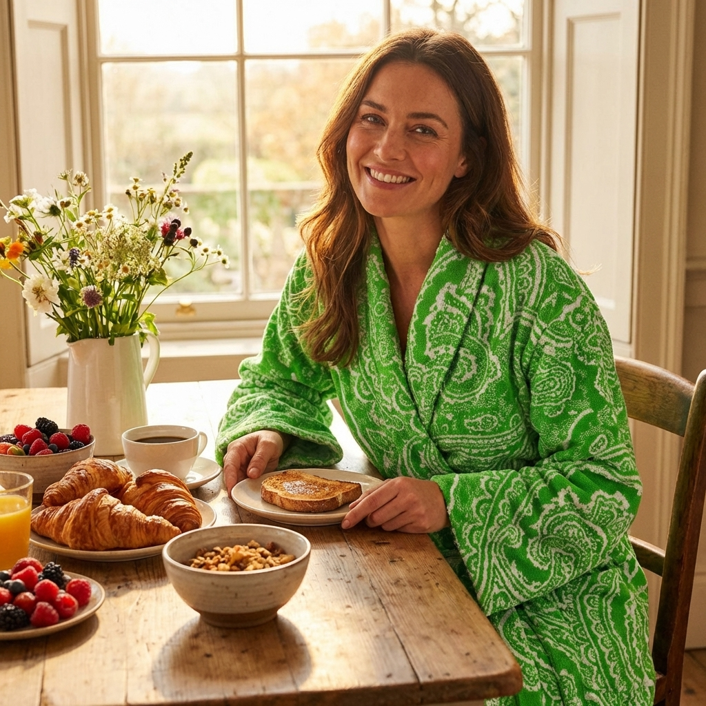 Bassetti Bademantel MERGELLINA | V1 Grün