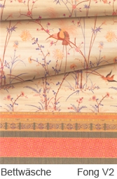 Bassetti Satin Kissenhülle zu BW FONG | V2 Beige
